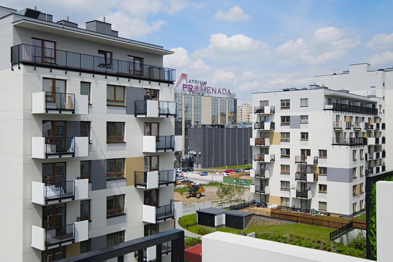 Optykow 3A Cozy Studio Promenada Lejlighed Warszawa Eksteriør billede